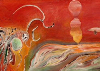 Expansion 10, 2012. Acrylic on Canvas, 60 x 102 inches.