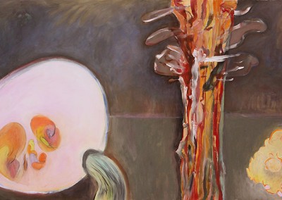 Expansion 13, 2012. Acrylic on Canvas, 60 x 117 inches.