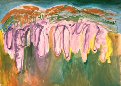Calistoga 30, 2011. Acrylic on paper, 22 x 30 inches